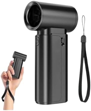 Portable Handheld Turbo Fan – Compact USB Rechargeable Mini Fan | Powerful Pocket-Sized Airflow for Travel, Office, and Outdoor Use