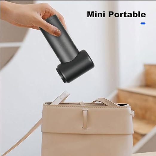 Portable Handheld Turbo Fan – Compact USB Rechargeable Mini Fan | Powerful Pocket-Sized Airflow for Travel, Office, and Outdoor Use