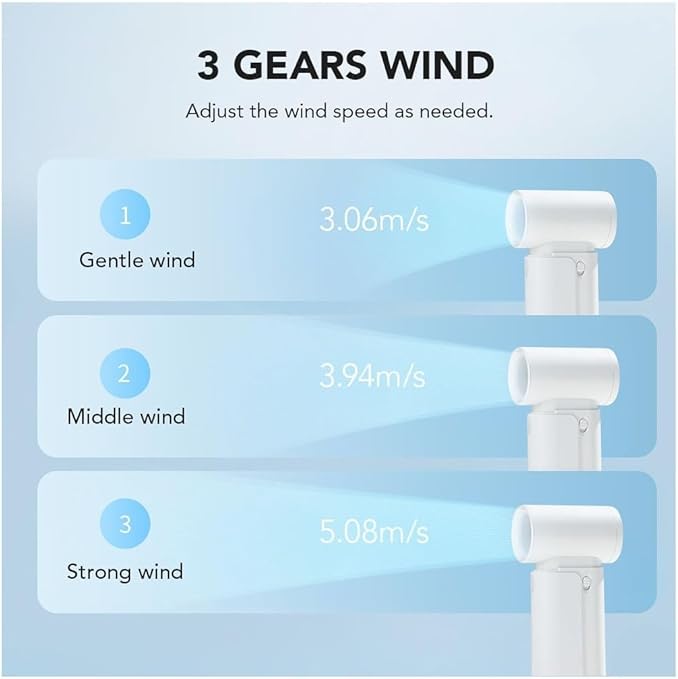 Portable Handheld Turbo Fan – Compact USB Rechargeable Mini Fan | Powerful Pocket-Sized Airflow for Travel, Office, and Outdoor Use