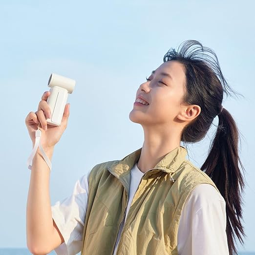 Portable Handheld Turbo Fan – Compact USB Rechargeable Mini Fan | Powerful Pocket-Sized Airflow for Travel, Office, and Outdoor Use