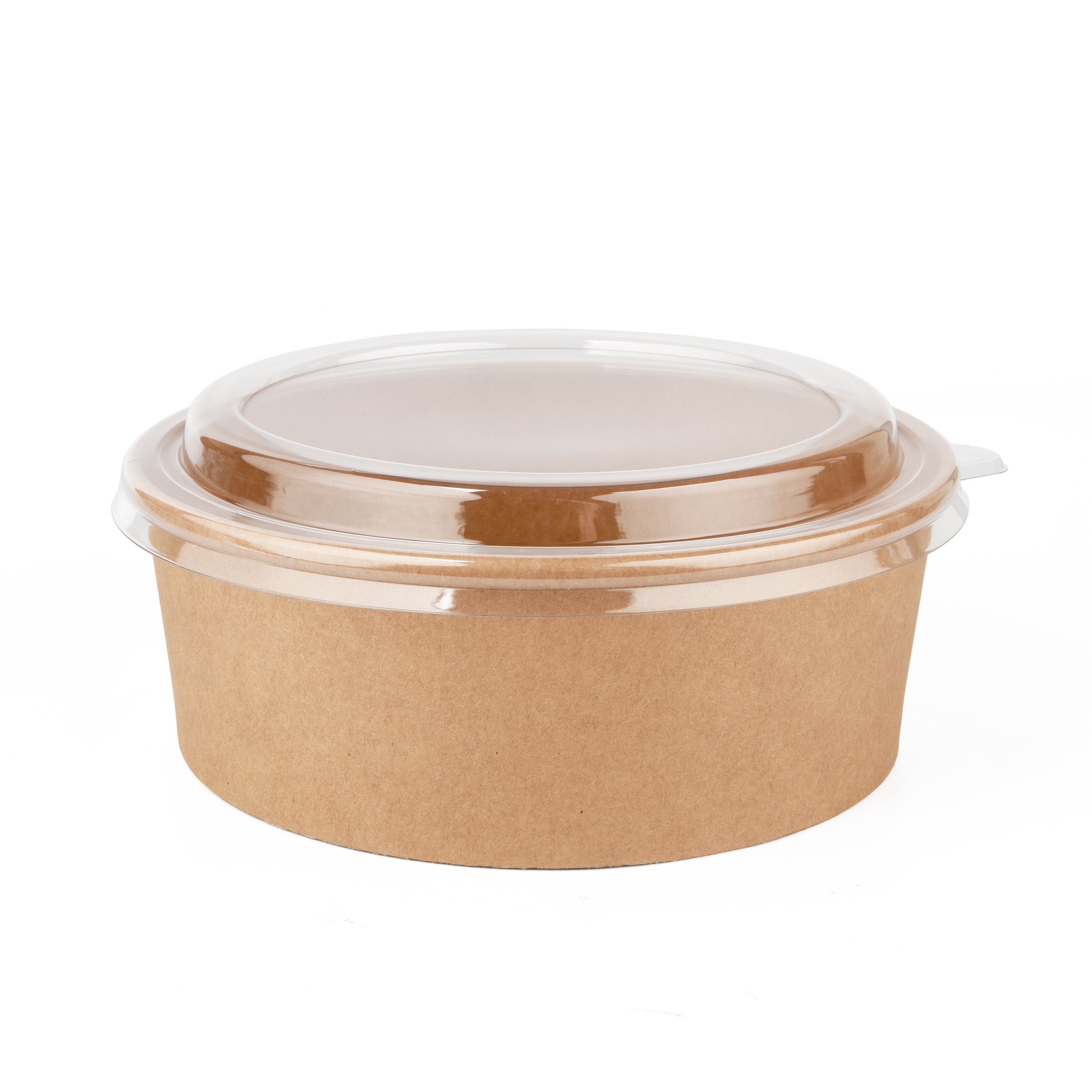 Kraft Salad Bowl with Lid - Pack of 20